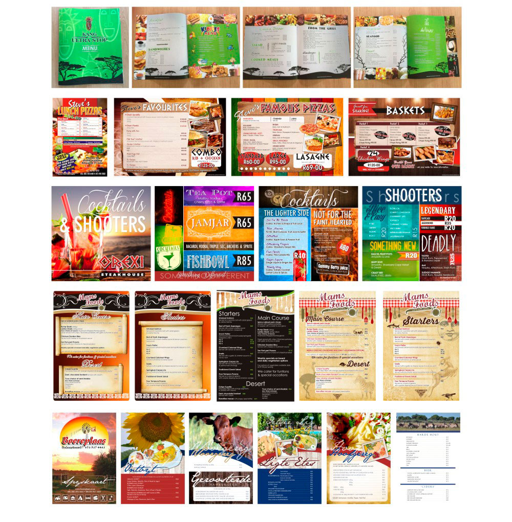 Menus